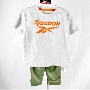 Reebok Toddler 3 Piece Set 24M Olive Style# BA19171RB